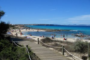 Ses platgetes (Es Caló de Sant Agustí)